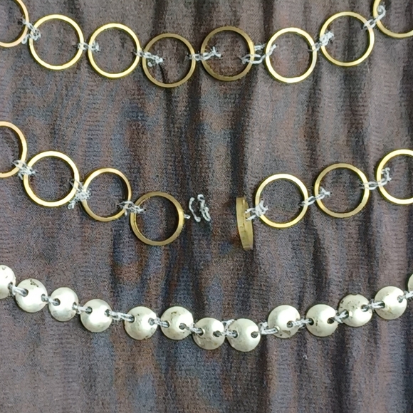 Haute Hippie 100% Silk Funky Boho Metal Embroidered Blouse - Picture 13 of 13